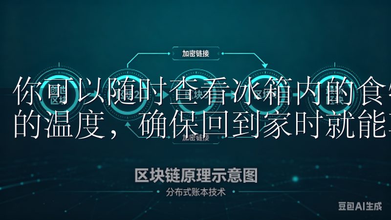 你可以随时查看冰箱内的食物情况，甚至可以在回家前预设冰箱的温度，确保回到家时就能享受到冰镇的饮料。
