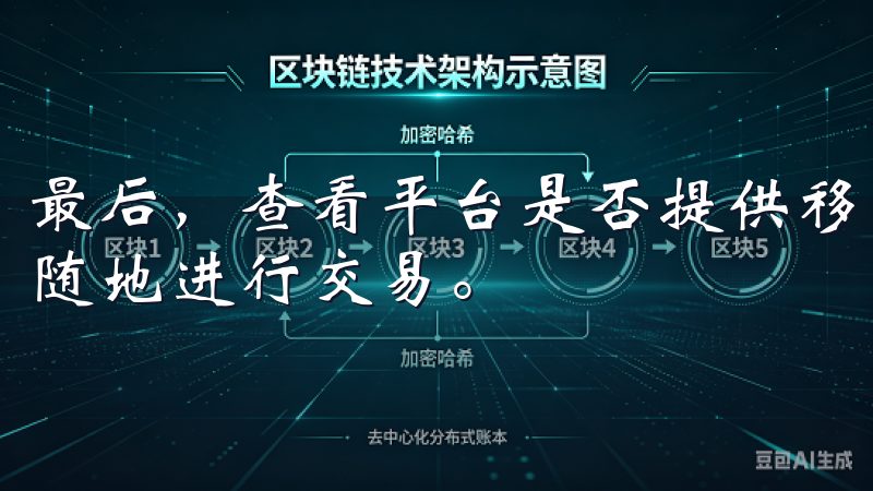 最后，查看平台是否提供移动端和网页端的交易功能，便于随时随地进行交易。